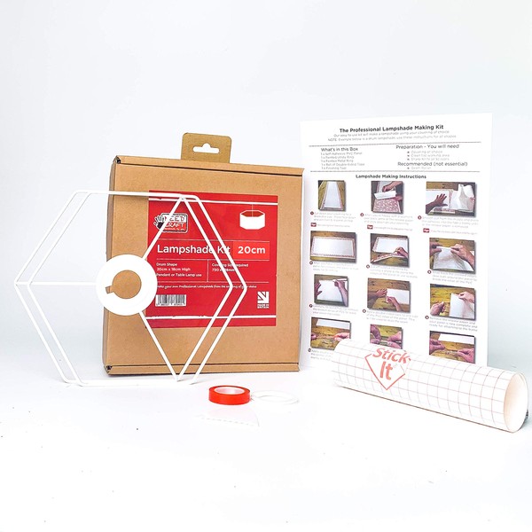 20cm Hexagon Lampshade Making Kit