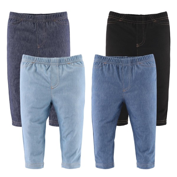 The Peanutshell - Jeggings para bebé para niños y niñas,