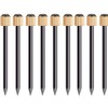 SISI UK® 30 HARDENED PICTURE PINS WITH KNURLED BRASS HEAD