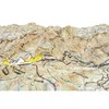 3D Knoxville Regional Raised Relief Map | Great Smoky Mountains