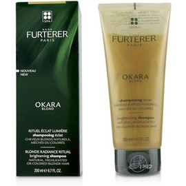 Rene Furterer OKARA BLONDE Brightening Shampoo, Natural Highlighted & Bleached Blonde, 6.7 oz.