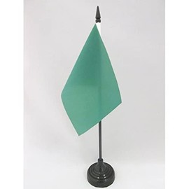 AZ FLAG - Table Flag Plain Green - 15 x 10 cm - Plain Table Flag 10 x 15 cm - Flags