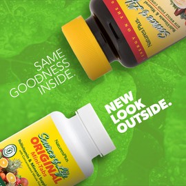 NaturesPlus Source of Life - 90 Mini-Tabs - Multivitamin & Mineral Supplement - Supports Natural Energy & Overall Well-Being - Gluten Free, Vegetarian - 15 Total Servings