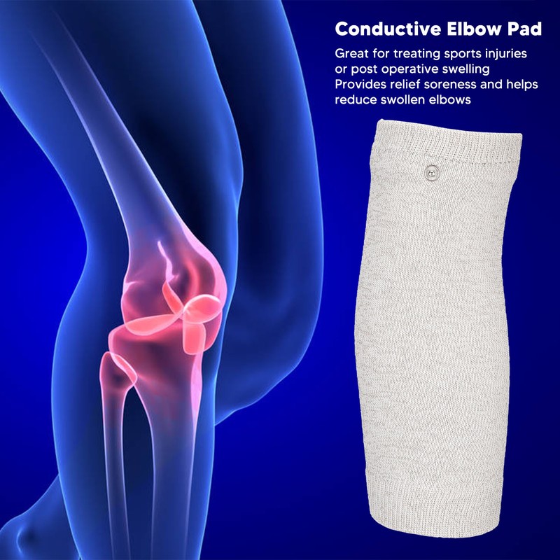 Conductive Elbow Sleeve TENS Massage Relieve Numbness Compression Elbow Sleeve