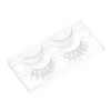 2 Pairs White False Eyelashes Cosplay Eyelashes Fashion Extension Makeup