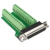 Futheda D-sub DB25 - M2 Female Port Breakout Board Connector