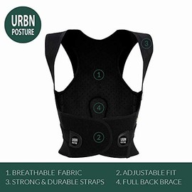 URBN New E Corrector de postura para mujeres y hombres (niños)