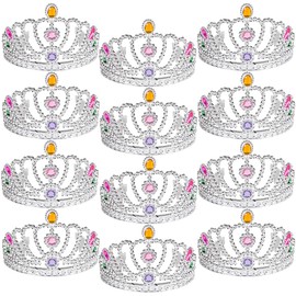 Rhode Island Novelty Rhinestone Tiara Pncess Crowns (1 dz)