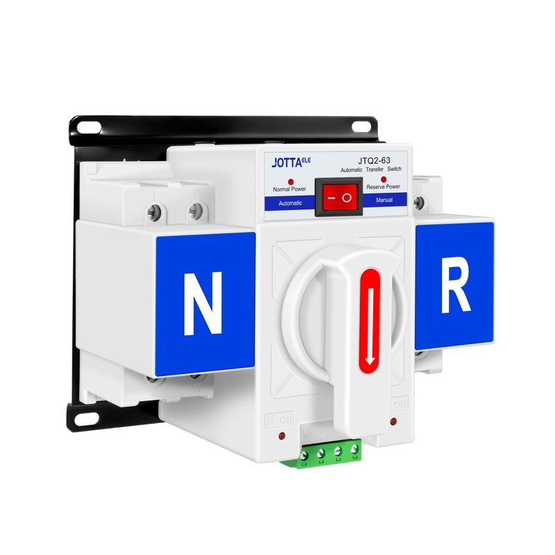 Dual Power Automatic Transfer Switch，ATS 2P 63A 110V 50/60Hz,Changeover Switch
