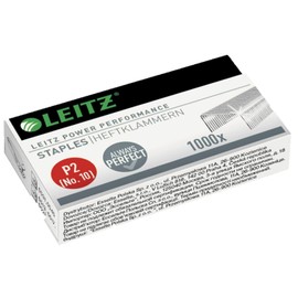Leitz Leitz Heftklammer, No. 10, verzinkt, 5000 Stück