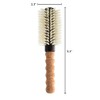 Nylon Boar Bristle Hair Brush - Round Blowout Brush, Medium