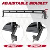 OFFROADTOWN 2 Pack Light Bar Mounting Brackets Side-Mounted Brackets for