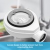 Hair Strainer + Immersion Pipe for Shower Drain Fitting Set,