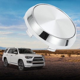 TUCKBOLD Wheel Hub Caps Wheel Caps Silver Tone 1 Piece OD: 68 mm / 2.68 Inch Plastic for Toyota Corolla for Honda Fit with Silver Tone Sticker