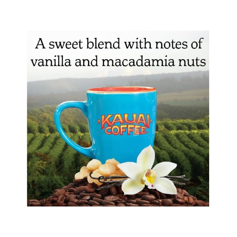 Kauai Coffee - Vanilla Macadamia Nut (2 Count)