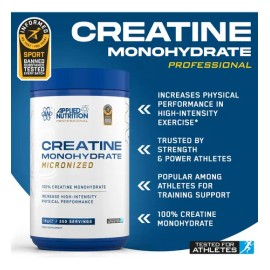 Applied Nutrition Creatina Monohydrate 1kg, 100% Micronizada