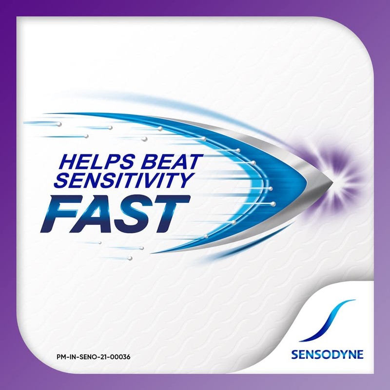 Sensodyne Sensitive Toothpaste Rapid Relief - 80 gm Pack of