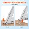 VEVOR Removable Dock Ladder 5 Steps, 350 lbs Load Capacity,