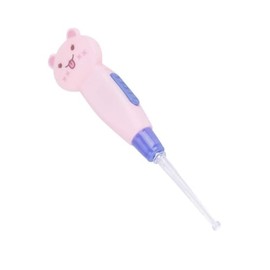 Pink Cat Cartoon Baby Ear Cleaner LED Earpick Earwax Remover with Replacement Head Kids Ear Clean Tool Earwax Removal ealth Care Ear Care
