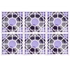 10Pcs set Imitation Ceramic Tile Wall Sticker Waterproof SelfAdhesive Wallpaper