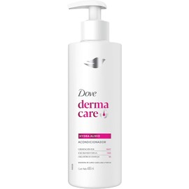 DOVE Acondicionador Derma Care Hydra Alivio, Hidratación por 100h. Cabello Hidratado. Regenera de Cuero Cabelludo a Puntas. Desarrollado con Dermatólogos, 400 mL