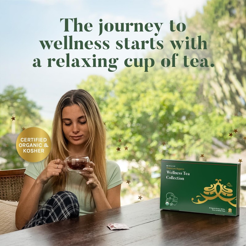 Uncle Lee’s Organic Tea Variety Gift Set – Wellness Collection