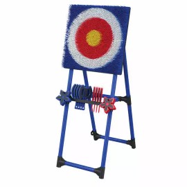 Eastpoint Axe Throw Set, 8 Axes, Outdoor Game, Portable Folding Steel Frame, NEW