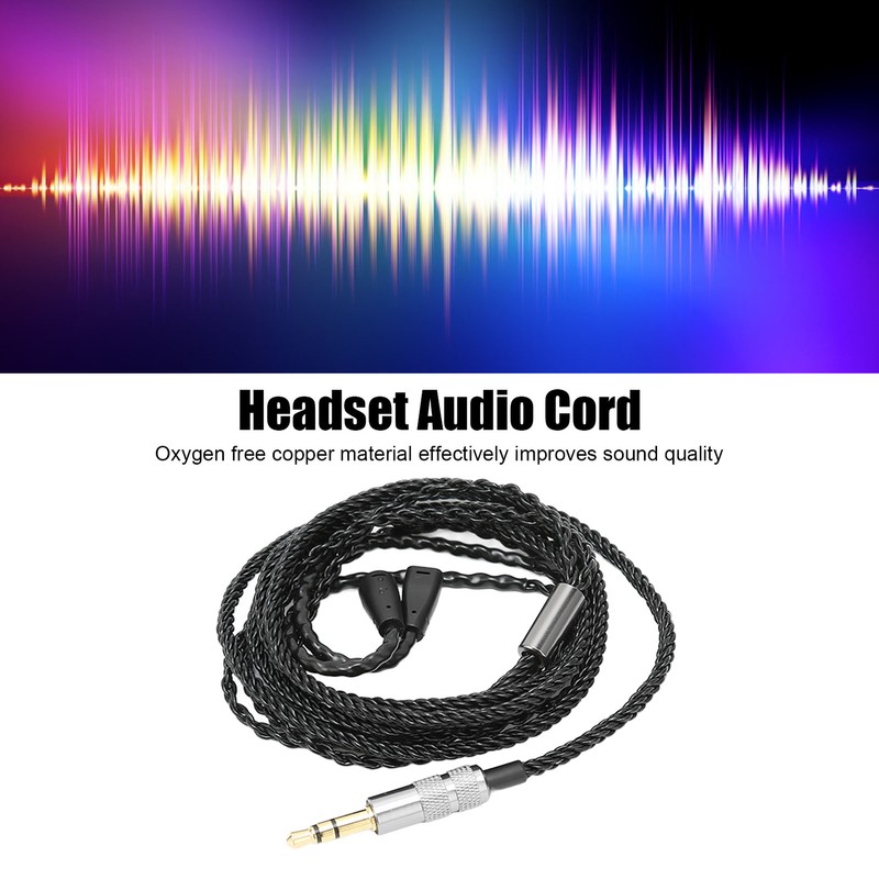 3.5mm Headphone Audio Cable Upgrade Replacement Headset Audio Cord for