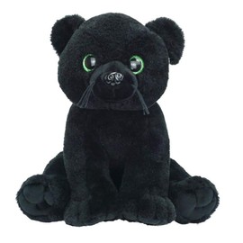 Cuddly Soft 16 inch Stuffed Onyx The Black Panther. We Stuff 'em. You Love 'em!