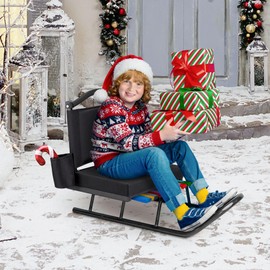 HABUTWAY Stadium Seats with Back Support and Thick Cushion Bleacher Seats with Backs and Cushion Wide, Stadium Chairs Include Shoulder Strap and Pocket, Perfect for Sports Events (Black)