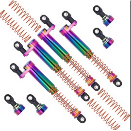 TOOMOD 105mm 1/10 RC Shock Oil Dampers Kit w/ Offset Cap for LCG Cheater Rigs VS4-10