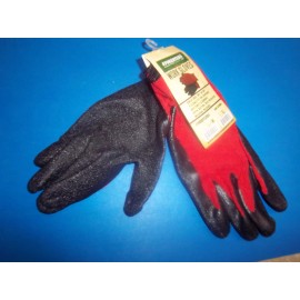 WOODYS FORESTER INSULATED RUBBER PALM ATV 4 WHEELER WORK GLOVES XL  208RXL RED X LARGE