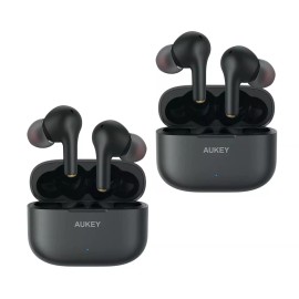 AUKEY EP-T27 Soundstream Wireless Earbuds Noise Cancelling IPX7 - Black