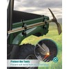 UTV Tool Holder Bed Mount with Rotatable Rubber Clip Compatible