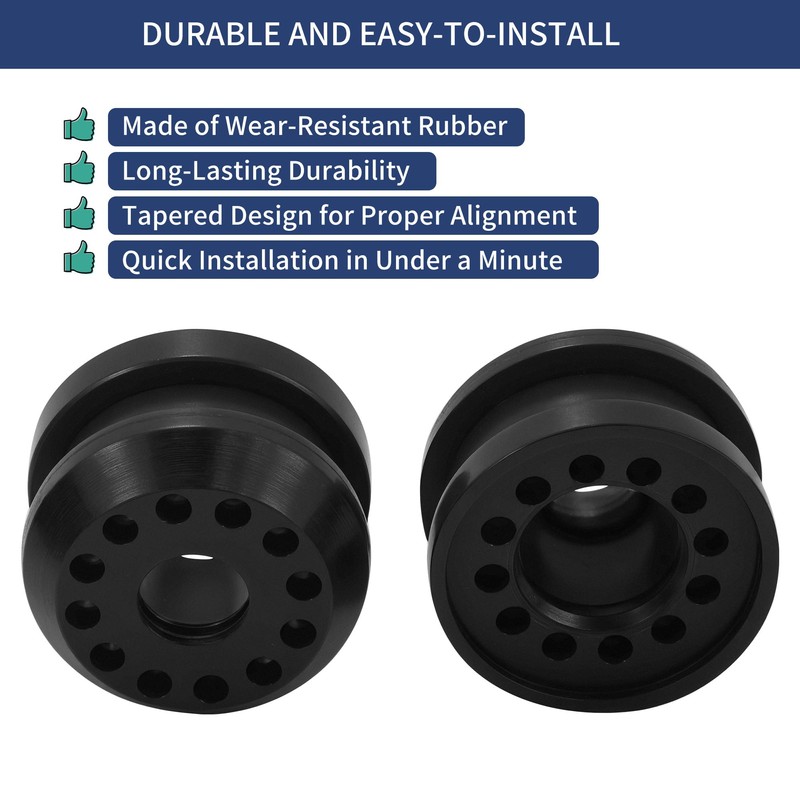 2-Pack Transfer Case Shifter Linkage Control Lever Bushing Grommet with