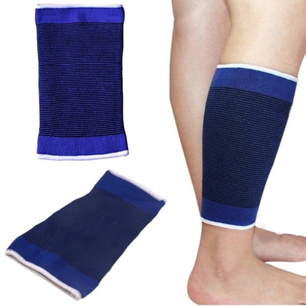 AllTopBargains Pair Calf Compression Running Sleeve Leg Brace Elastic Support