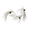 Creative Co-Op Faux Long Needle Pine Garland with Pinecones, Sage