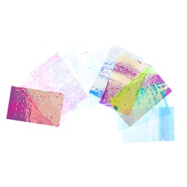 Healeved 11 Hojas Arte De Uñas Pegatinas Holográfico Calcomanías De Bricolaje Para Uñas Pegatinas De Uñas Para Arte De Uñas Accesorios Para Niñas Mujer Pegatinas Manicura El Plastico