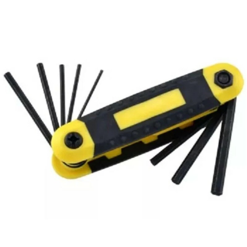 Tool Bench Hex Key Tool & Needle Nose Pliers Set