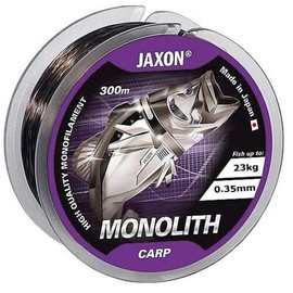 Jaxon Monolith Carp Fishing Line 0.25-0.35 mm 300 m Spool Monofilament Carp Line (0.35 mm/23 kg)