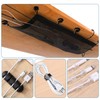 Under Desk Cable Management Net, 36PCS Under Table Cord Management