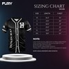 Fury Honduras Baseball Jersey, Black Honduras Baseball Button Down Jersey