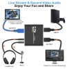 ZECVE 4K Audio Video Capture Card, USB 3.0 HDMI Video
