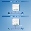 BSEED Smart Switch 4 Pack, WiFi Smart Relay Switch 250V