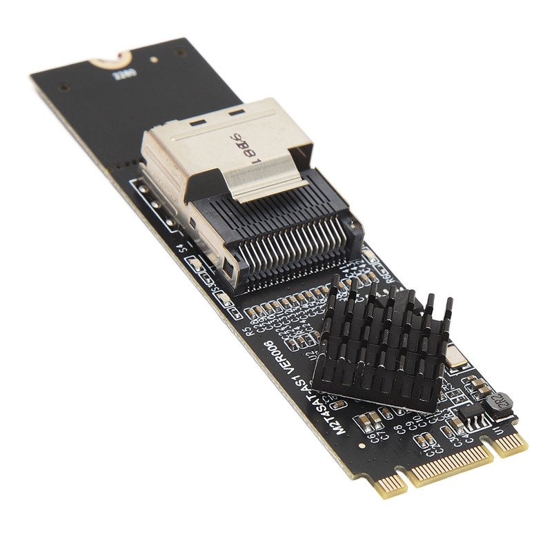 M.2 NVME to SFF 8087 SATA3.0 Expansion Card 4 Port
