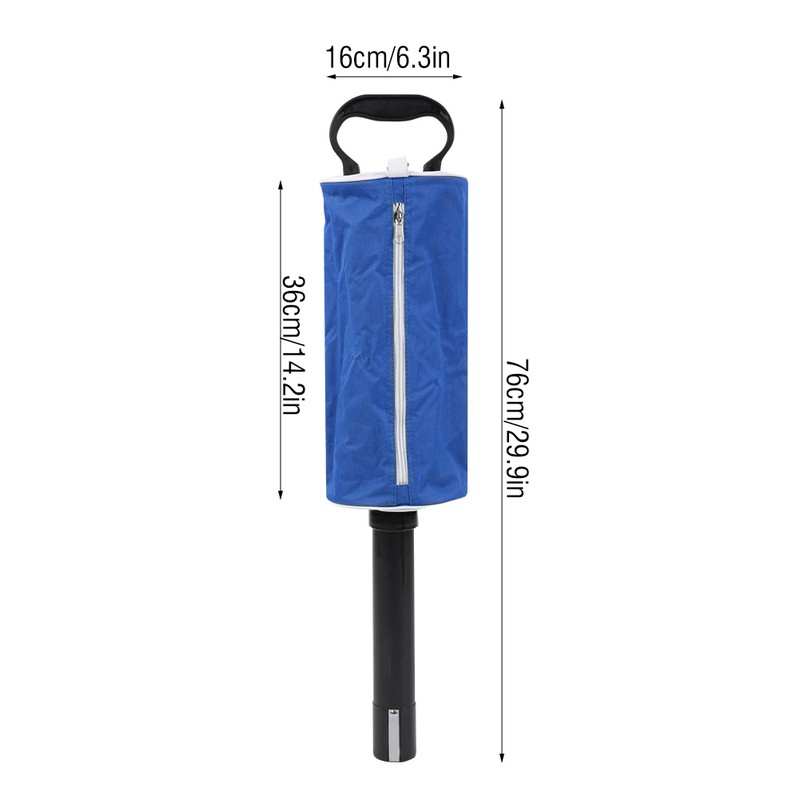 Portable Golf Ball Picker Pick up Bag Pocket Scooping Device