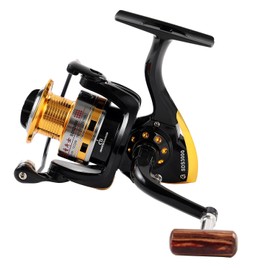 Diwa Spinning Fishing Reels for Saltwater Freshwater 1000 2000 3000 4000 5000 6000 Series Left/Right Interchangeable Trout Spinning Reel Carp Fishing Spool 10 Ball Bearings Light and Smooth