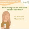 Dear Face Beauty Milk Japanese Collagen Melon Drink, 10 Sachets