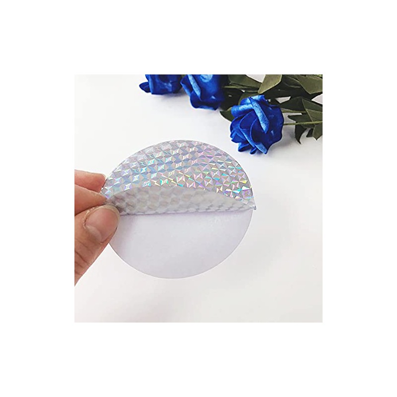 40 Pcs Round Bird Collision Window Stickers,Anti Collision Glass Alert
