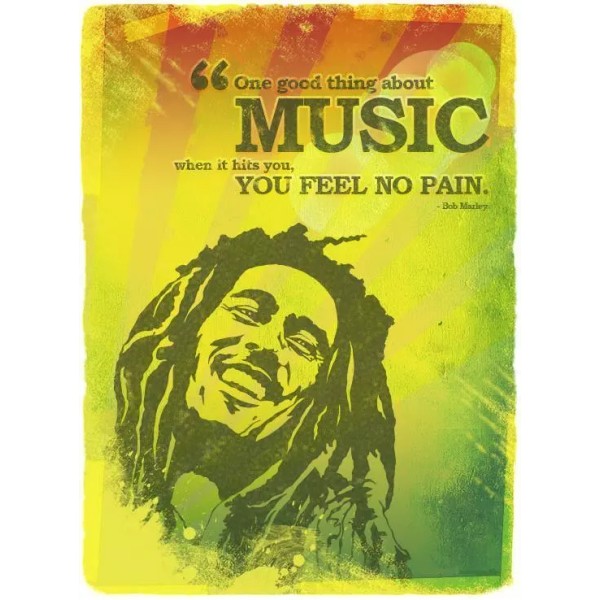 Unbranded Bob Marley # 10 - 8 x 10 Tee
